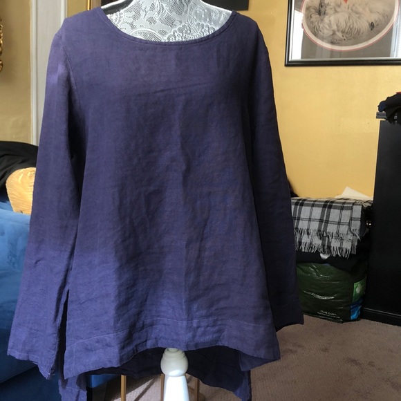 cut loose Tops - Cut loose Dark purple top